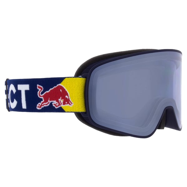 Miniatyrbild 1 av 2: RedBull SPECT Rush slalomglasögon Svart Unisex Grå Cylindrisk (flat) glas