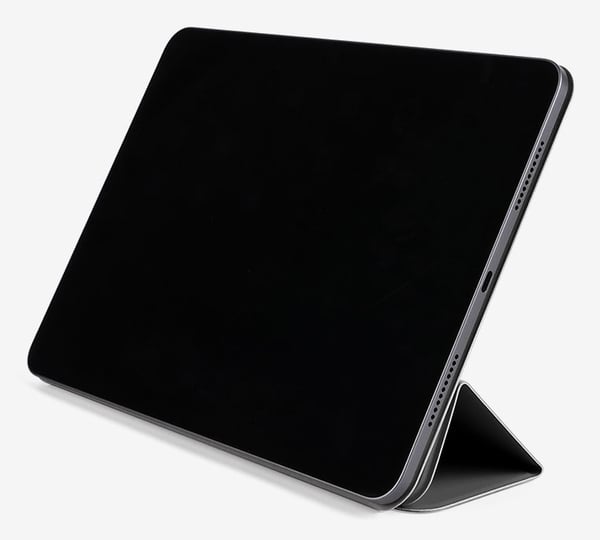 Pomologic BookCover - suojakotelo iPad Air 13\" M2 (2024) / M3 (2025) -mallille (antrasiitti)