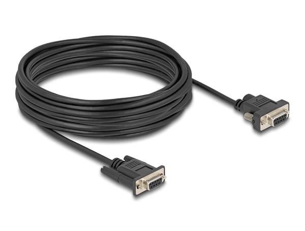 DeLOCK 88240 serielkabel Sort 10 m DB-9