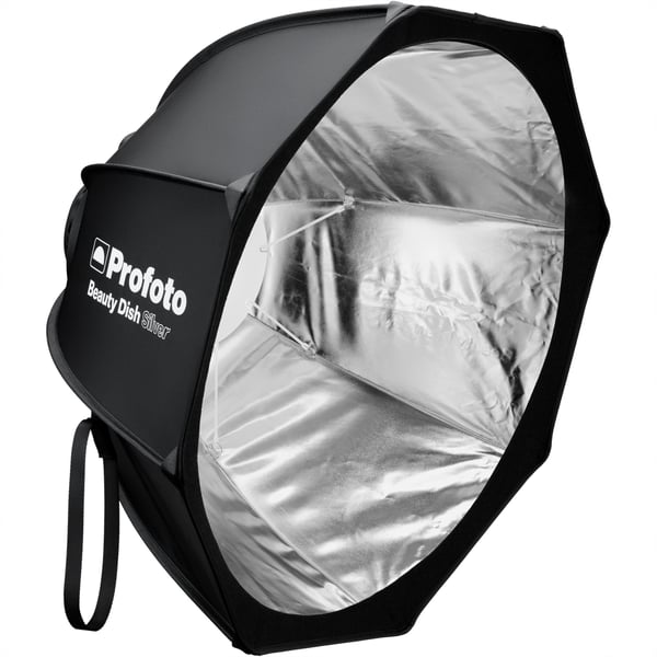 Profoto Beauty Dish Silver heijastin valokuvaukseen Kahdeksankulmainen Musta, Hopea