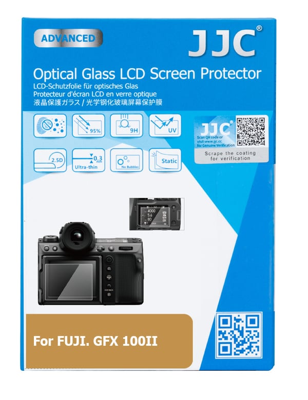 JJC GSP-GFX100II tilbehør til kamera/videokamera Transparent Fujifilm
