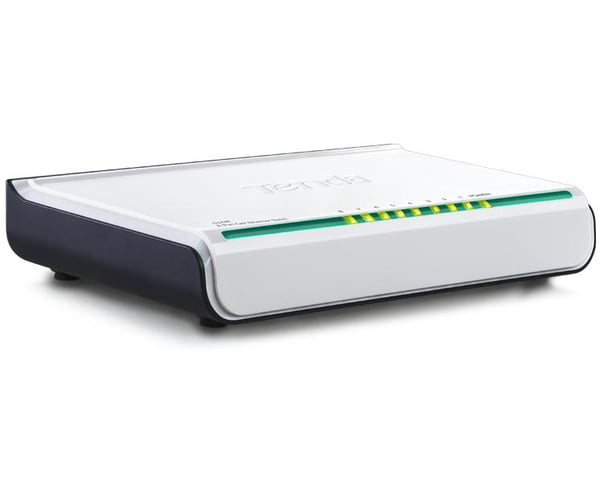 Pikkukuva 3 / 3: Tenda 8-Port Fast Ethernet Switch Hallitsematon Valkoinen