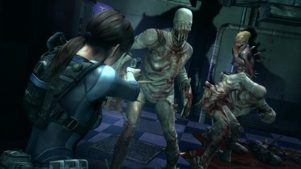 Miniatyrbild 21 av 42: Capcom Resident Evil : Revelations Standard Tyska, Engelska, Spanska, Franska, Italienska, Japanska, Nederländska, Polska, Portugisiska Nintendo 3DS