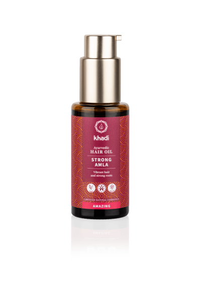 Khadi Ayurvedic Hair Oil strong Amla Hår olie 50 ml Kvinder