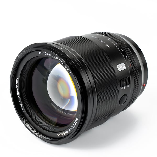 VILTROX AF 75/1.2 E kameran objektiivi MILC Musta