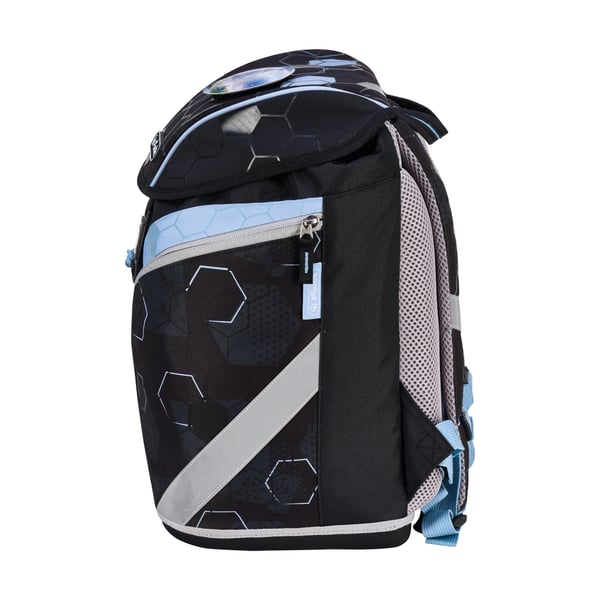 Miniatyrbild 4 av 14: Herlitz SoftLight GREENline Cyber Soccer skolväskekombination Pojke Polyester Blå, Mörkblå