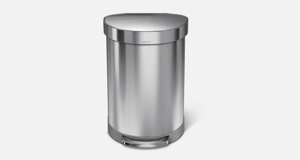 simplehuman CW2029 skraldespand 60 L Rund Rustfrit stål