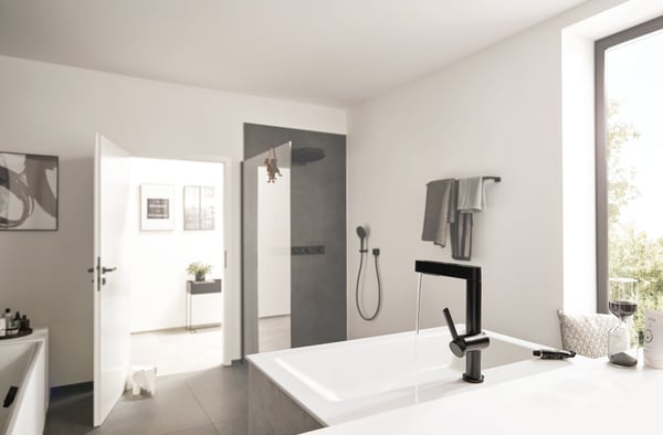 Miniatyrbillede 4 af 8: Hansgrohe 76063000 vandhane til badeværelse Krom