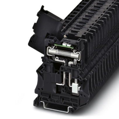 Phoenix Contact UT 6-HESILED 24 (6.3X32) termisk blok Sort