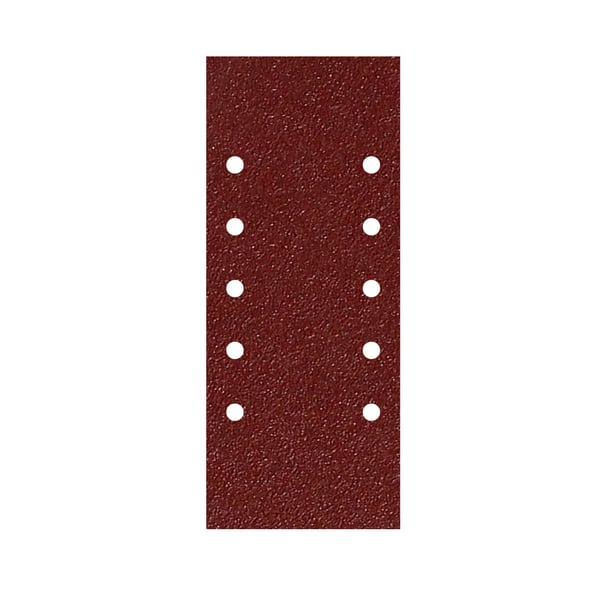 Wolfpack Lija Recambio Con Velcro 115x280 mm. con Agujeros Grano 40 (10 Piezas)