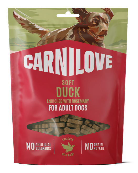 CARNILOVE SOFT Koira Välipala Ankka 200 g