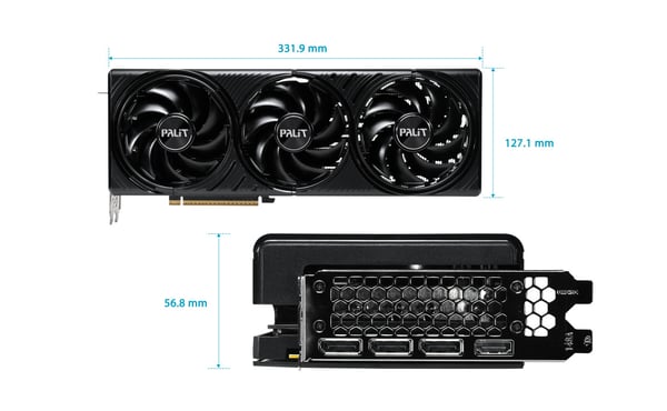 Palit GeForce RTX 5080 Infinity 3 OC NVIDIA 16 GB GDDR7