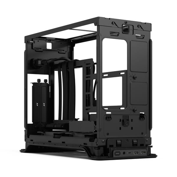 Pikkukuva 9 / 26: Fractal Design Era 2 Mini Tower Puuhiili, Harmaa
