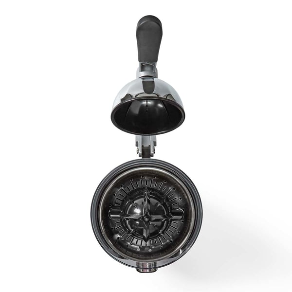 Nedis KAJC200SR juicepress Handdriven juicepress 100 W Aluminium, Svart