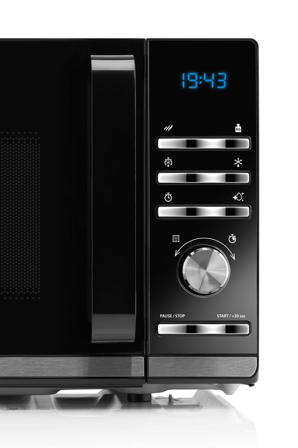 Eta Galateo Sort Solo mikroovn Bordplade 700 L 700 W