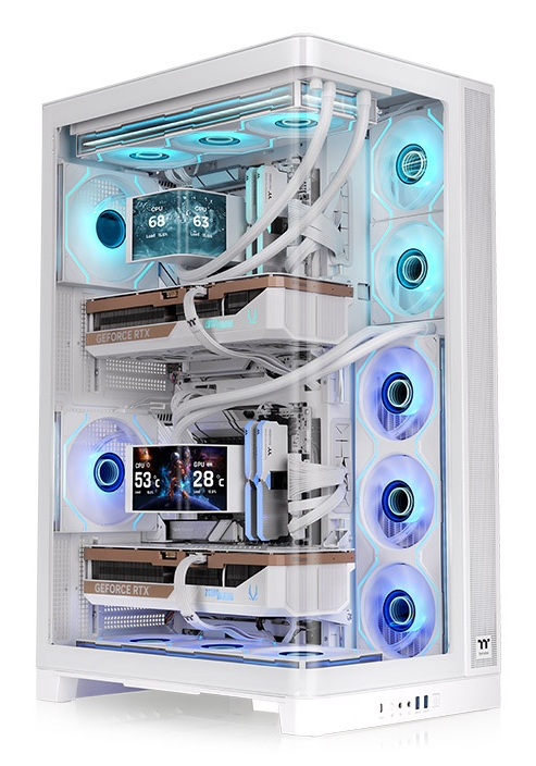 Miniatyrbild 1 av 6: Thermaltake CAPO X Full Tower Vit