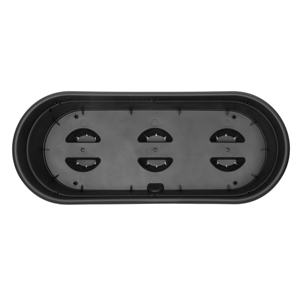 Miniatyrbillede 4 af 16: elho 8711904350307 plantekasse Udendørs Metal, Plast Sort