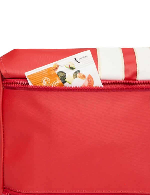 VAUDE Vanuatu Polyester, Polyuretan (PU) Röd, Vit Pojke/flicka axelremsväska