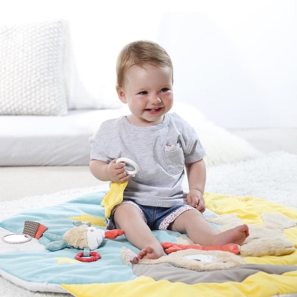 Fehn 060256 Polyester Flerfarvet Baby legemåtte