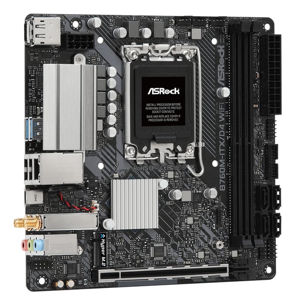Asrock B760M-ITX/D4 WiFi Intel B760 LGA 1700 Mini ITX