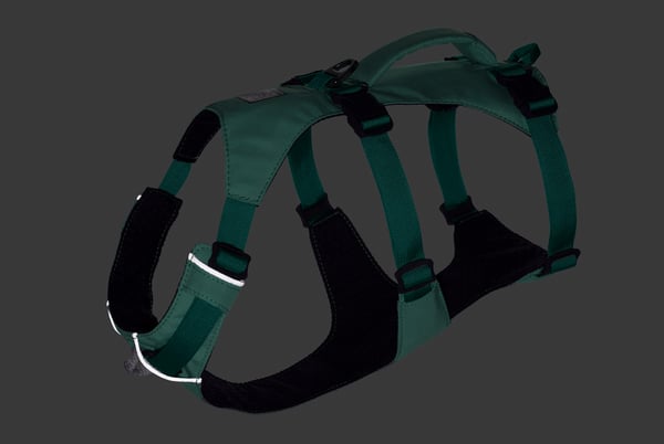 Ruffwear 30551-330M sele till hund och katt M Grön Nylon, Polyester Västsele