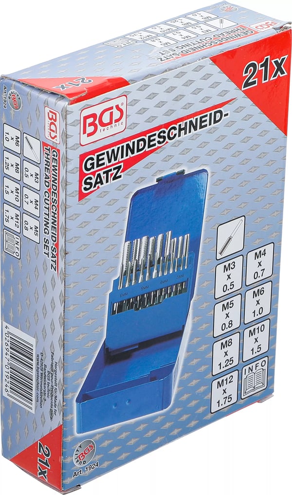 BGS technic Thread Cutting Set
