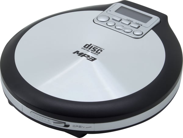 Soundmaster CD9220 CD-soitin Musta, Ruostumaton teräs Henkilökohtainen cd-soitin