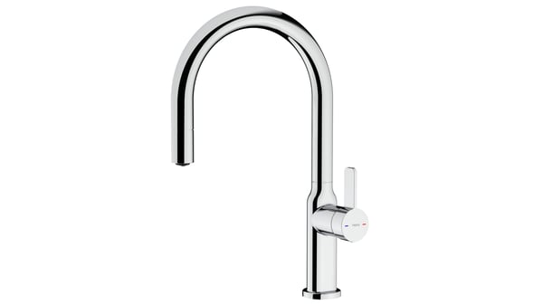 Miniatyrbild 1 av 5: Teka Oval 9381 Krom