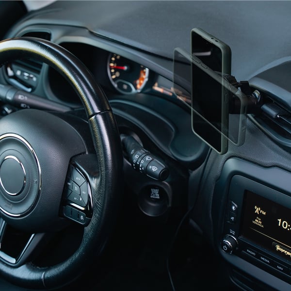 Pikkukuva 6 / 10: Aqiila 406066 mobiililaitteen laturi Universaali Musta USB Langaton lataaminen Auto, Sisätila