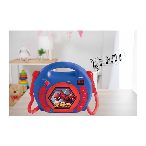 Lexibook Spiderman Blå, Rød Bærbar CD-afspiller