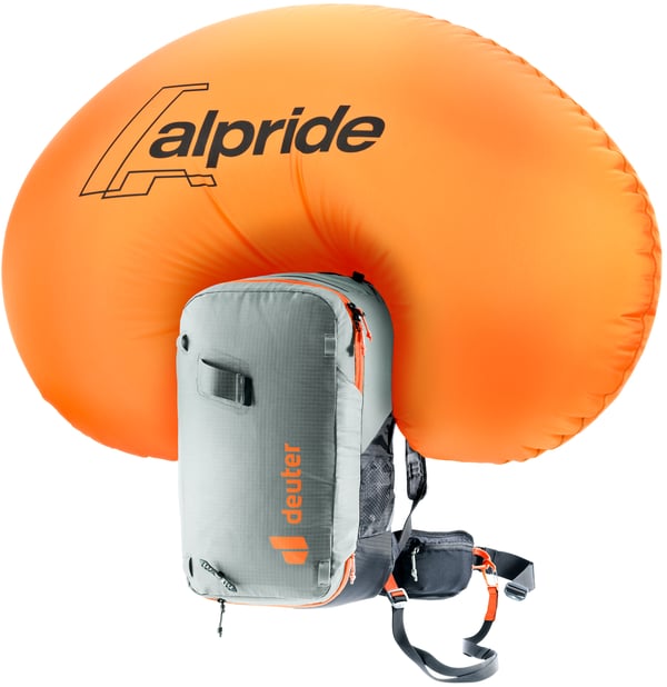 Miniatyrbillede 6 af 10: Lavinerygsæk Deuter Alproof Lite 22L - tin/sort