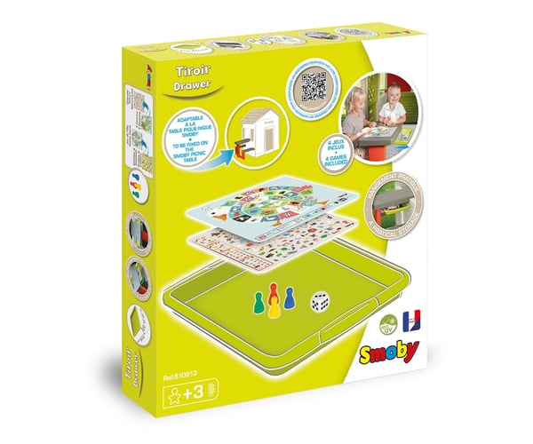 Pikkukuva 2 / 4: Smoby 810913 leikkimökin lisätarvike Playhouse drawer
