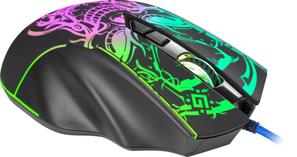 Defender BULLETSTORM GM-928 hiiri Pelaaminen Oikeakätinen USB A-tyyppi Optinen 7200 DPI