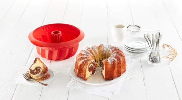 Miniatyrbillede 4 af 7: Lékué 880742 bageform Savarin form 1 stk