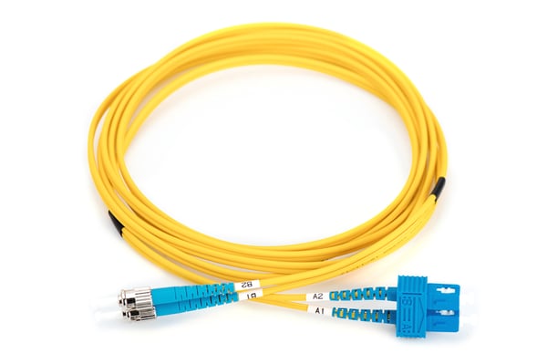 Digitus DK-2912-03 InfiniBand og fiberoptisk kabel 3 m ST SC I-VH Gul