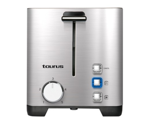Miniatyrbillede 3 af 4: Taurus MyToast II Legend 5 2 skive(r) 850 W Rustfrit stål