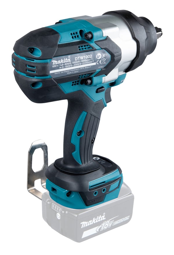 Miniatyrbild 2 av 16: Makita DTW1002ZJ skruvdragare och slagskruvmejsel 1800 RPM Svart, Grön
