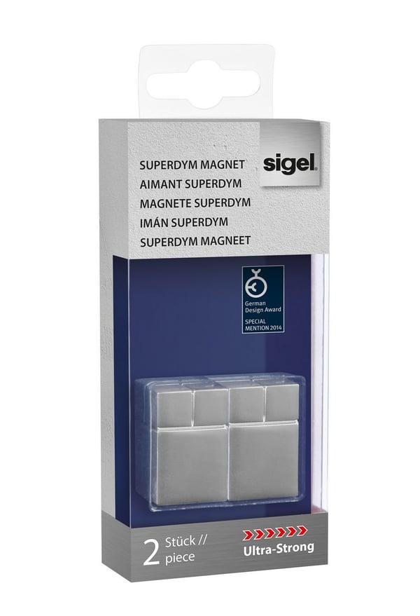 Miniatyrbillede 4 af 7: Sigel SuperDym C30 Tavlemagnet