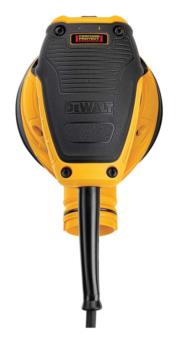 DeWALT DWE6423-QS transportabel slibemaskine Rystepudser 12000 OPM Sort, Gul 280 W