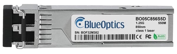 BlueOptics TRPUG1ESXC000E2G-BO modul til netværksmodtager Fiberoptisk 1250 Mbit/s SFP