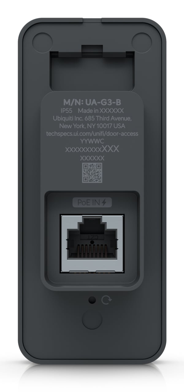 Miniatyrbild 2 av 7: Ubiquiti UA-G3-B läsare för inpasseringskontroll Basic åtkomstkontrolläsare Svart
