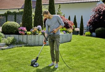 Miniatyrbillede 4 af 5: Gardena 9874-20 børsteskærer & strengtrimmerer 650 W Vekselstrøm Sort, Rustfrit stål