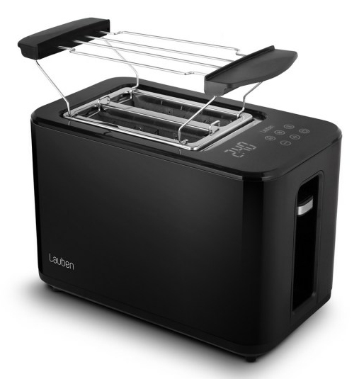 Lauben LBNT900BC brødrister 7 2 skive(r) 900 W Sort