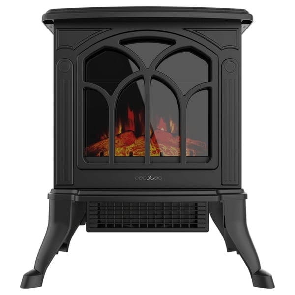 Miniatyrbild 1 av 9: Cecotec ReadyWarm 1500 inomhus Fristående eldstad Elektrisk Svart