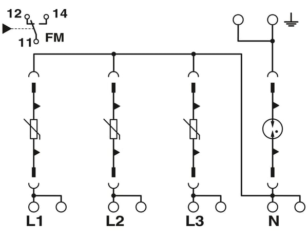 Miniatyrbillede 3 af 4: Phoenix Contact CHARX-PROTECT-11-22KW termisk blok