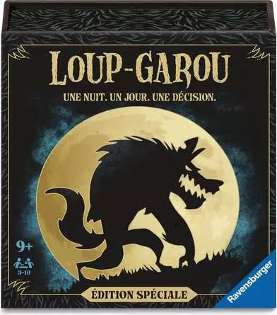 Miniatyrbillede 1 af 4: Ravensburger 24896 brætspil Loup-Garou pour une Nuit 10 min. Kortspil Koncentration