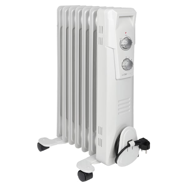 Miniatyrbillede 1 af 3: Clatronic RA 3735 Indendørs Hvid 1500 W Olie elektrisk områdevarmer