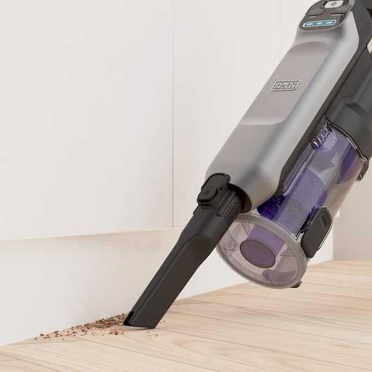 Black & Decker BHFEA640WP-QW 2-i-1 stangstøvsuger Batteri Dry Poseløs Grå 4 At