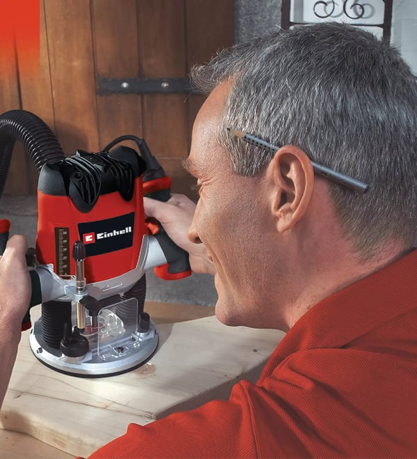 Einhell RT-RO 55 Grå, Röd 30000 RPM 1200 W