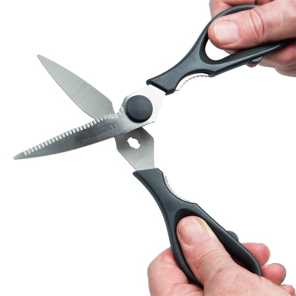 Lurch 00010019 køkkensaks 210 mm Sort, Rustfrit stål Universel